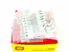 NEW Ohmite TUW5J27R Resistor, 2.7OHM,5W,Wirewound Cement,22x10x9MM,5%, Box of 50