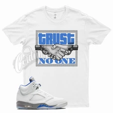 White TRUST V2 T Shirt to match J1 5 Hyper Royal Stealth 1 3 13 Laney