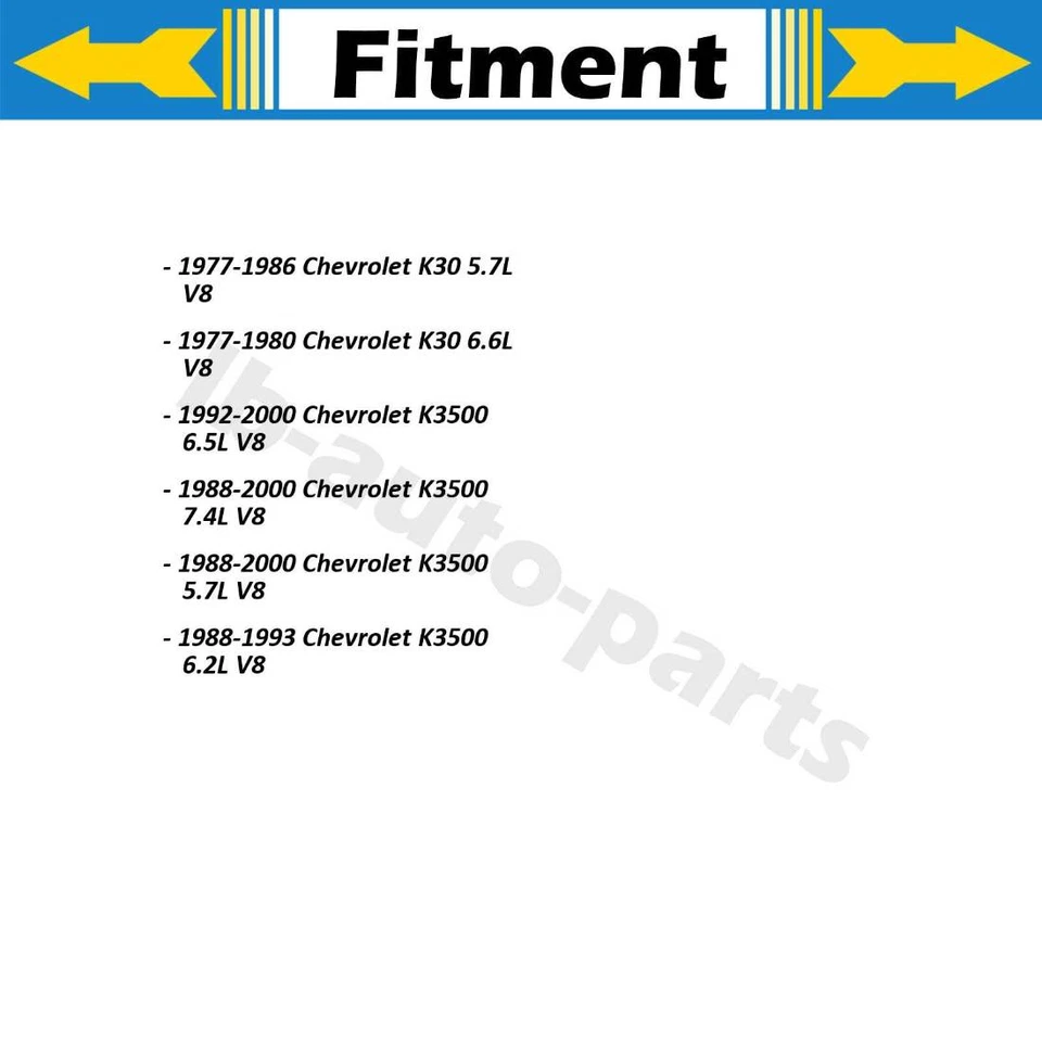 2x Cilindro de rueda de freno trasero para Chevrolet G30 6,2 L 1983-1993 Foto 4 de 4