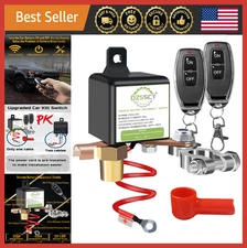12V 250A Remote Battery Disconnect Switch Anti-Theft Car Truck RV Kill Switch