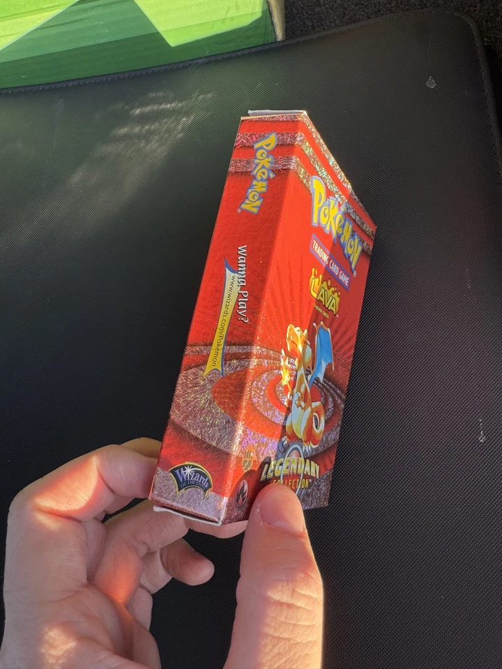 Pokemon Lava Theme Deck Legendary Collection Charizard Artwork EMPTY BOX - Image 4 of 4