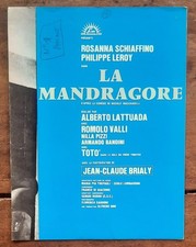 Press Kit The MANDRAGORE Alberto LATTUADA Rosanna SCHIAFFINO P LEROY 1965