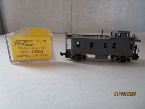 Atlas, Spur N, 3566 L&N Caboose, OB. | Zustand: Used