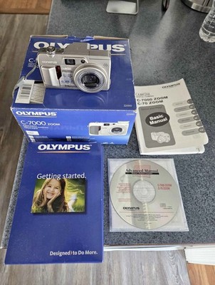 Olympus Camedia C7000 Zoom C-7000 ZOOM 7.1MP Compact Digital Camera *read Bio*