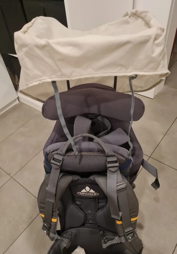 VAUDE Farfalla Comfort Kinderkraxe Kindertrage Rückentrage Babytrage Wandertrage - Bild 8 von 9