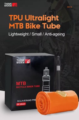 ThinkRider TPU Ultralight MTB Schlauch 40g MTB robust 26'' 27,5'' 29'' 1,35-2,5''