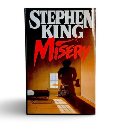 Stephen King Misery 1987 First Edition Hardcover Viking DJ Horror Novel