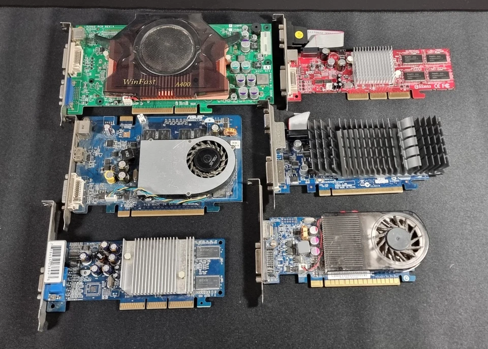 Grafikkarte Konvolut ATI Redeon nVidia GeForce Asus HP