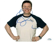 Ricky Gervais Signed Autographed 8x10 Photo The Office ACOA