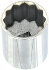 Wright Tool 3326 3/8Inch Drive 8 Point Standard Double Square Socket 13/16Inch