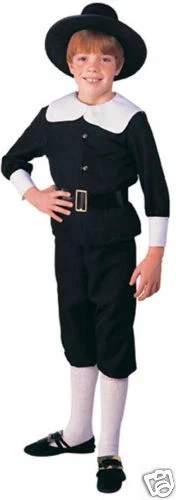 Rubie's Child's Pilgrim Boy Thanksgiving Holiday Costume Large (12-14) 882624