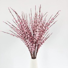 10pcs Artificial Flowers Fake Flower Faux Tall Flowers Branches Long Stems fo...