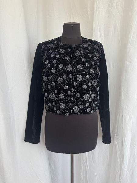 Women Etam Velvet Black 40 / L