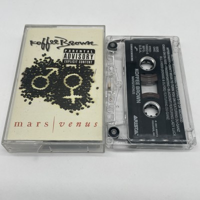 Koffee Brown Cassette Tape Mars Venus R&B Artista Records 2001 Parental Advisory