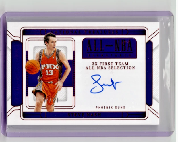 Steve Nash Phoenix Suns Basketball Autographed Sports Trading