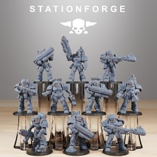 Station Forge Miniatures Socratis Ravagers Tabletop Sci Fi Grim Dark Wargame