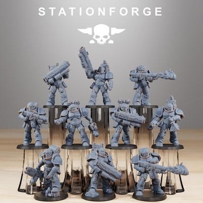 Station Forge Miniatures Socratis Ravagers  Tabletop Sci Fi Grim Dark Wargame