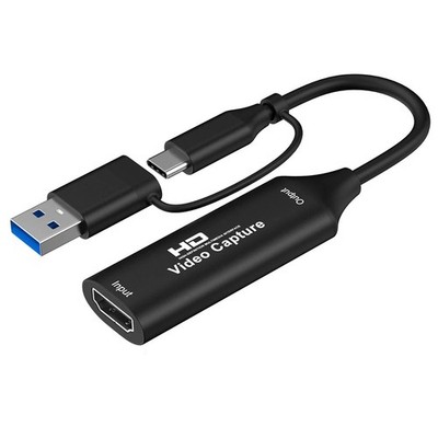 Video-Capture-Karte USB 2.0 | HDMI-kompatibel mit USB/Typ-C | Game-Grabber |
