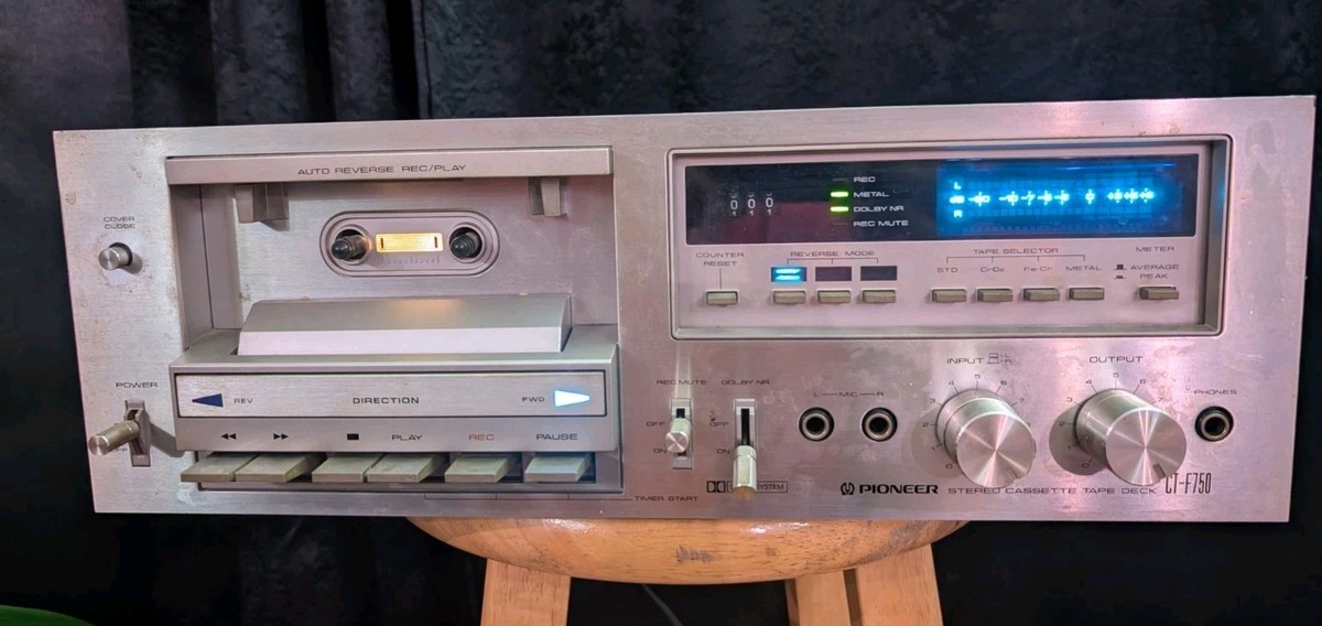 Pioneer CT-F750 Cassette Deck PARTS / REPAIR | eBay