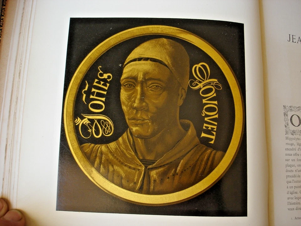 Œuvre de Jehan Foucquet Heures de Maistre Etienne Chevalier Delaunay Chromo - Photo 2/4