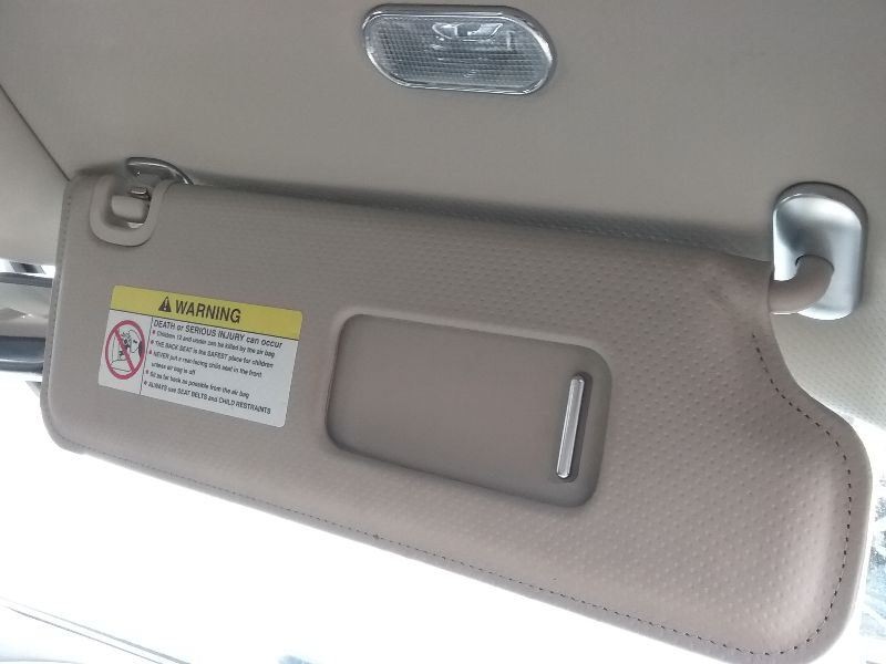 2005 Bentley Continental GT Coupe right passenger sun visor sunvisor