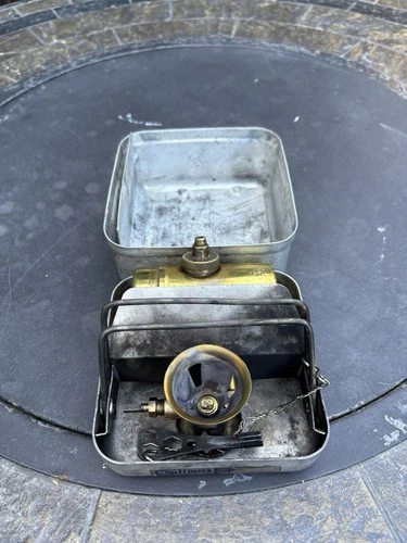 Vtg Optimus 99 SWEDEN Gas Camping Stove Brass Aluminum