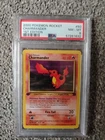 Pokemon Team Rocket 2000 Charmander 1st Edition Card 50/82 Near Mint PSA 8 Grade