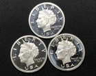 Group Of 2005 Norfed 1 oz Silver Round (3 Rounds)