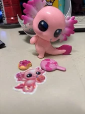 NEW RELEASE Zuru 5 surprise A-LOT-A AXOLOTL figure PINK SNACKS ALOTL HTF