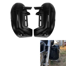 Black Lower Vented Fairing Fit For Harley Touring Electra Road Glide 83-13 12 11