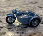 LESNEY MATCHBOX Series  No. 4 Triumph With Side Car Blue MINT