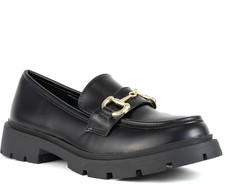 Stella New York Women's Black Dress Loafers Fashion STE600125103
