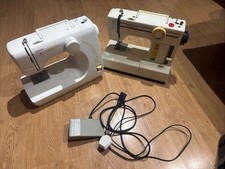 Two Toyota Sawing Machines RS2000 & 2466 With One Pedal