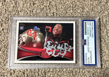 2012 RUTGERS FOOTBALL ERIC LEGRAND #52 SIGNED TOPPS ROOKIE CARD PSA/DNA/ITP RARE. rookie card picture