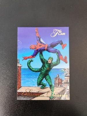 1994 Fleer Flair Marvel Universe Scorpion vs Spider-Man #15 Base Card