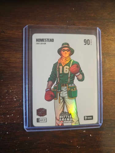 2026 Bo Jackson Battle Arena Brawl Blizzard Battlefoil SP Homestead Nick Kurtz
