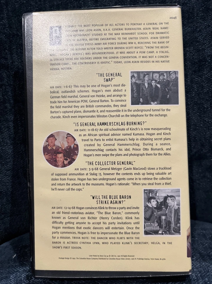 Hogan's Heroes: The Collector's Edition, Roll Call (VHS, 1995) - Image 3 of 3