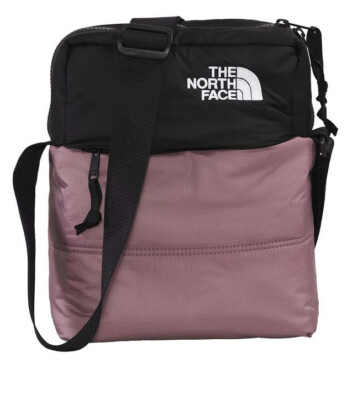   The North Face Nuptse Crossbody Commuter Puffer, Fawn Grey / TNF Black, $70