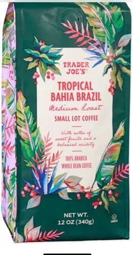*Limited Time* Trader Joe's Tropical Bahia Brazil Coffee ☕