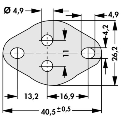 AOS3  Keramik-Isolator Aluminiumoxydscheiben  for  TO3  NEW  #B2