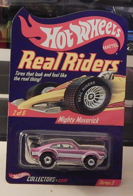 Mighty Maverick Hot Wheels Collectors Real Riders Series 3 1969 Casting Retired