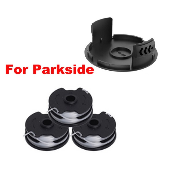 Cubierta de carrete + carrete para cortacésped inalámbrico Parkside PRTA 20Li C3 LIDL IAN351753