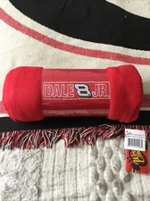 Dale Earnhardt Jr. Winners Circle Nascar Red Budweiser Throw Blanket