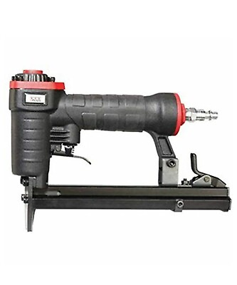 #ad 3PLUS H7116SP 22G 3 8Inch Crown Pneumatic Upholstery Stapler USED WoodworkingCon $11.99