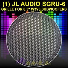 1 JL AUDIO SGRU-6 6.5 IN SUBWOOFER GRILLE GRILL INSERT, BLACK STEEL-MESH 6-1/2