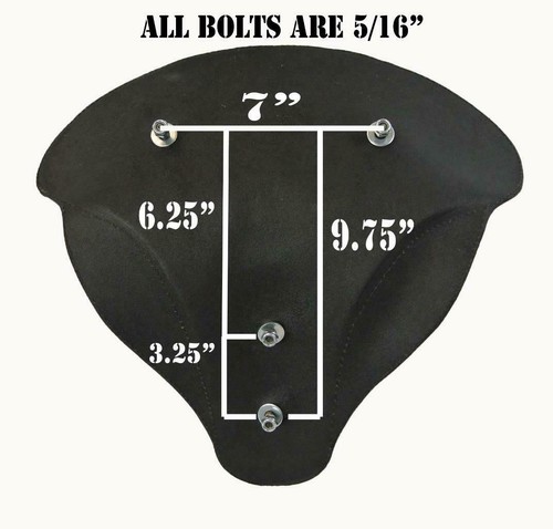 2014-2023 Indian Chief AntBrn Oak Leather Spring Seat Mounting Conversion Kit bs - 第 4/8 張圖片