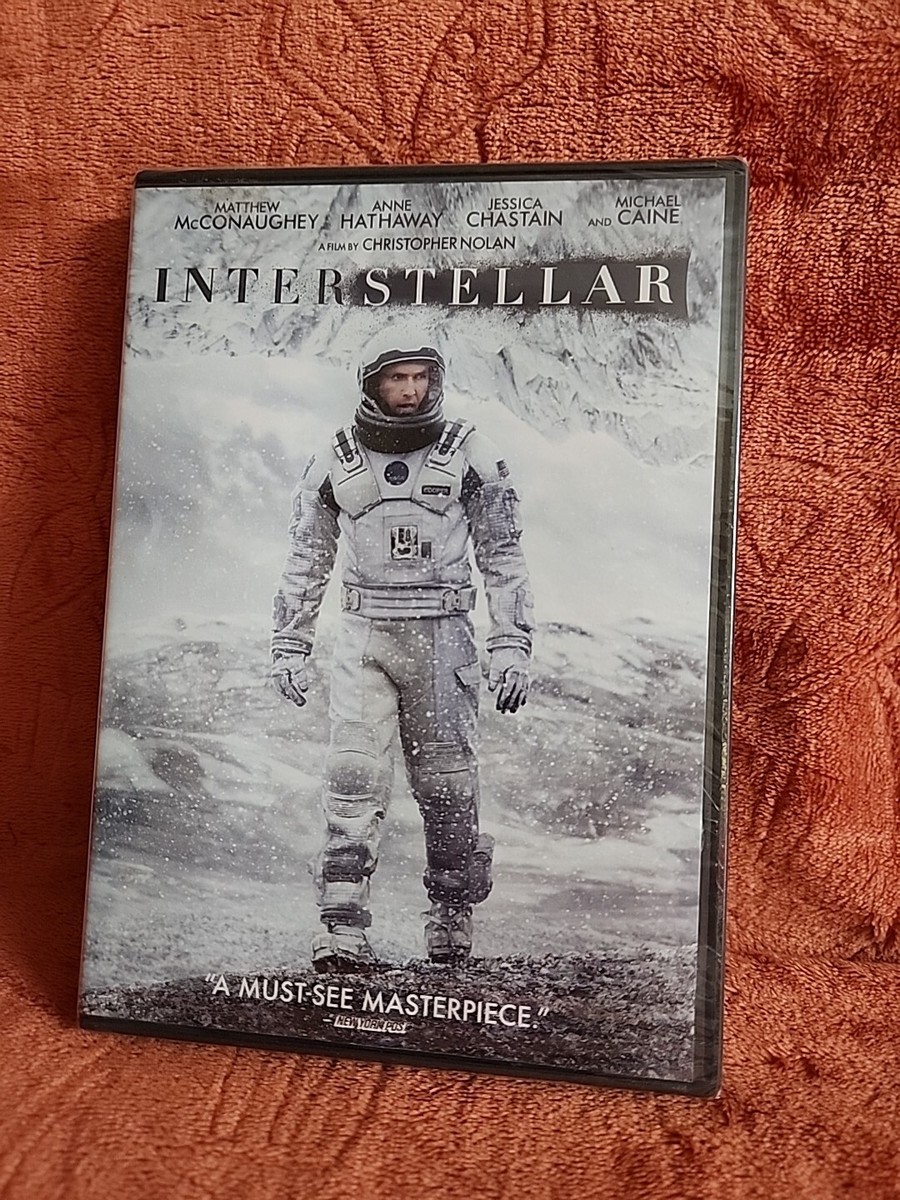 Interstellar DVD. A Must-have See Masterpiece. PG13. NEW