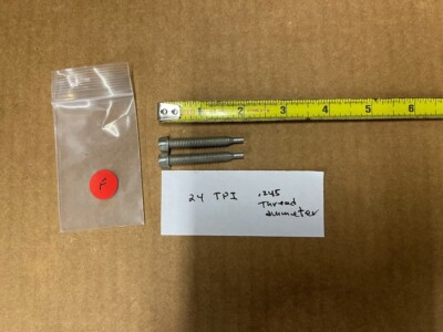 NOS Vintage Prewar Bicycle Chain Adjuster Screws 24 TPI Schwinn Shelby Snyder #F