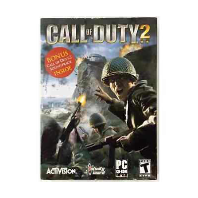 Activision Computer Game Call of Duty 2 VG+/NM