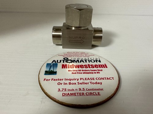 NEW NUPRO SS-58F8 | SS58F8 SS LIFT CHECK VALVE SHIPS SAME DAY - Picture 6 of 13